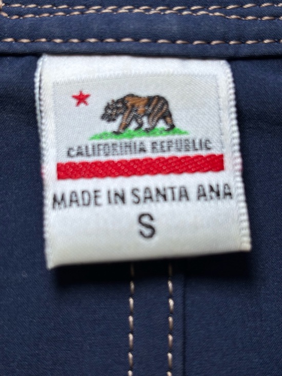 Vintage Birdwell Beach Britches Skirt Shorts Beach Wrap Size Small Navy Blue - Picture 7 of 10